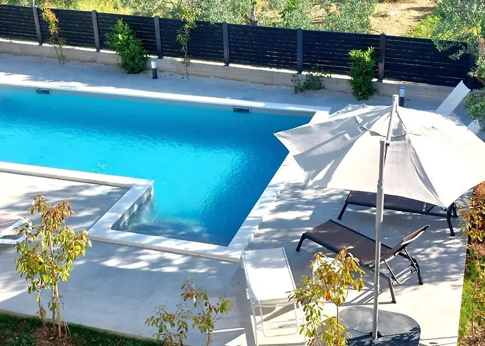 Apartmán Crowonder Sun Dance With Heated Swimming Pool Seaview And Garden Sveti Filip i Jakov